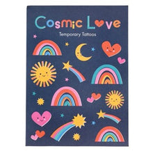 Load image into Gallery viewer, Temporary tattoos - cosmic love
