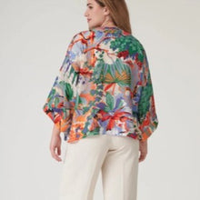 Load image into Gallery viewer, Tropicana kimono - blue
