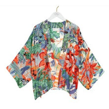 Load image into Gallery viewer, Tropicana kimono - blue
