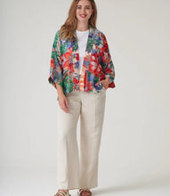 Load image into Gallery viewer, Tropicana kimono - blue
