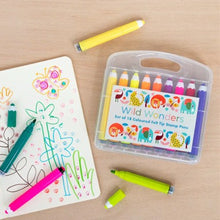 Load image into Gallery viewer, Wild wonders - felt tip stamp pens
