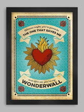 Load image into Gallery viewer, Wonderwall framed print
