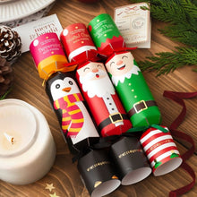 Load image into Gallery viewer, Festive cracker bath fizzers - red berries
