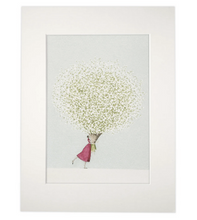 Load image into Gallery viewer, Baby's breath mounted print

