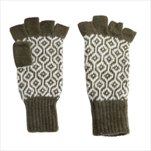 Load image into Gallery viewer, Fingerless honeycomb gloves - various colours
