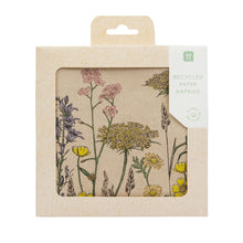Load image into Gallery viewer, Natural meadow paper napkins
