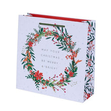 Load image into Gallery viewer, Garland wreath - medium gift bag
