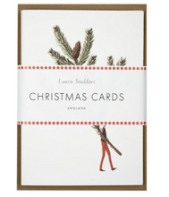 Load image into Gallery viewer, Christmas cards ten pack - spruce &amp; eucalyptus
