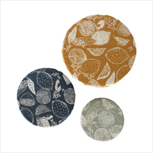 Load image into Gallery viewer, Lemon marmalade napkins - dark slate

