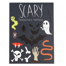 Load image into Gallery viewer, Temporary tattoos - scary
