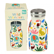 Load image into Gallery viewer, Stainless steel water bottle - wild wonders
