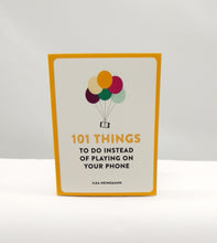 Load image into Gallery viewer, 101 things to do instead of playing on your phone book
