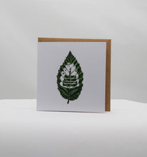 Load image into Gallery viewer, Leaf moments birthday cake card
