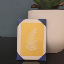 Load image into Gallery viewer, Pack of cards - fern mustard
