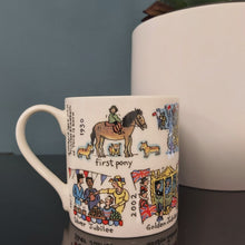 Load image into Gallery viewer, Platinum Jubilee picturemaps mug

