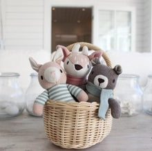 Load image into Gallery viewer, Finbar the hare knitted toy
