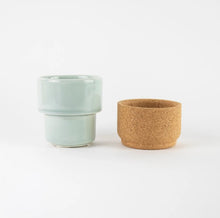 Load image into Gallery viewer, Earthware tea coffee mug - aqua

