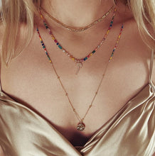 Load image into Gallery viewer, Arcus palm tree charm pendant necklace - multicoloured
