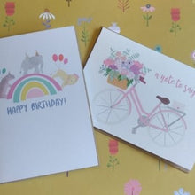 Load image into Gallery viewer, A note to say card
