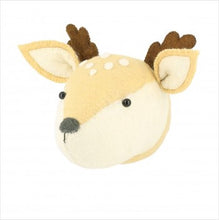 Load image into Gallery viewer, Baby deer mini head wall decoration
