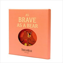 Load image into Gallery viewer, As brave as a bear rag book
