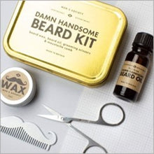 Load image into Gallery viewer, Damn handsome beard grooming kit
