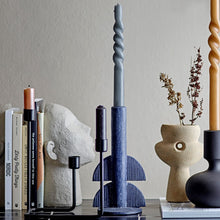 Load image into Gallery viewer, Bess candlestick - blue
