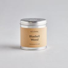 Load image into Gallery viewer, Bluebell scented tin candle
