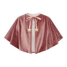 Load image into Gallery viewer, Blush enchanted velvet cape
