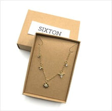 Load image into Gallery viewer, Boho bee charm necklace
