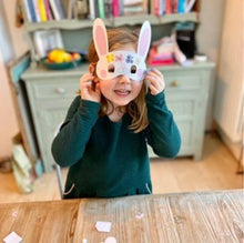 Load image into Gallery viewer, Truly bunny Easter mask making kit
