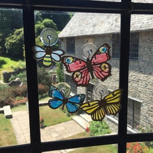 Load image into Gallery viewer, Butterflies &amp; bees suncatcher kit in a tin
