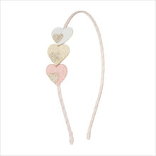 Load image into Gallery viewer, Butterscotch heart alice band
