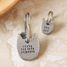 Load image into Gallery viewer, You're the cat's whiskers keyring

