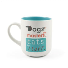 Load image into Gallery viewer, Mug - dogs have masters mug
