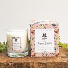 Load image into Gallery viewer, English pear &amp; blossom - garden birds - glass candle
