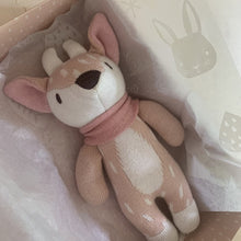Load image into Gallery viewer, Fearne the deer knitted toy
