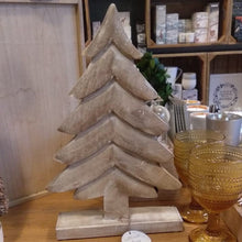 Load image into Gallery viewer, Wooden fir tree - small
