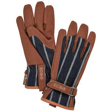 Load image into Gallery viewer, Striped gardening gloves
