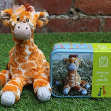 Load image into Gallery viewer, George the giraffe in a tin
