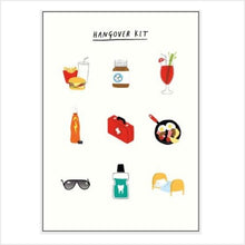 Load image into Gallery viewer, Hangover kit card
