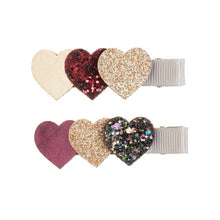Load image into Gallery viewer, Heart burst clips x 2
