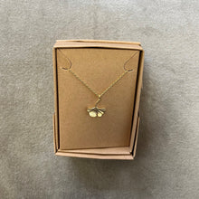 Load image into Gallery viewer, Ginkgo leaf necklace
