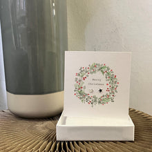 Load image into Gallery viewer, Boxed earring card - Christmas tree &amp; rocking horse
