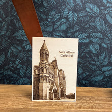 Load image into Gallery viewer, St Albans Clock Tower wooden postcard
