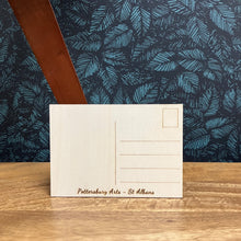 Load image into Gallery viewer, St Albans Cathedral wooden postcard

