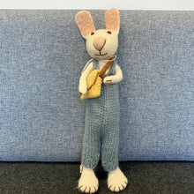 Load image into Gallery viewer, White bunny with ochre skirt &amp; jacket - large
