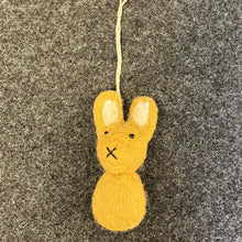Load image into Gallery viewer, Ochre bunny with hanger - small

