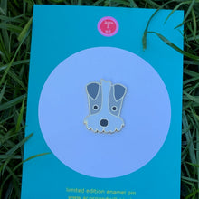 Load image into Gallery viewer, Schnauzer enamel pin
