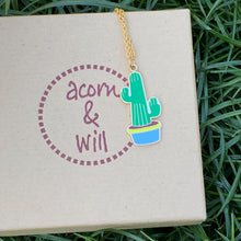 Load image into Gallery viewer, Cactus necklace
